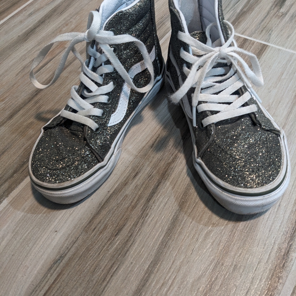 Vans Glitter High-Top Sneakers